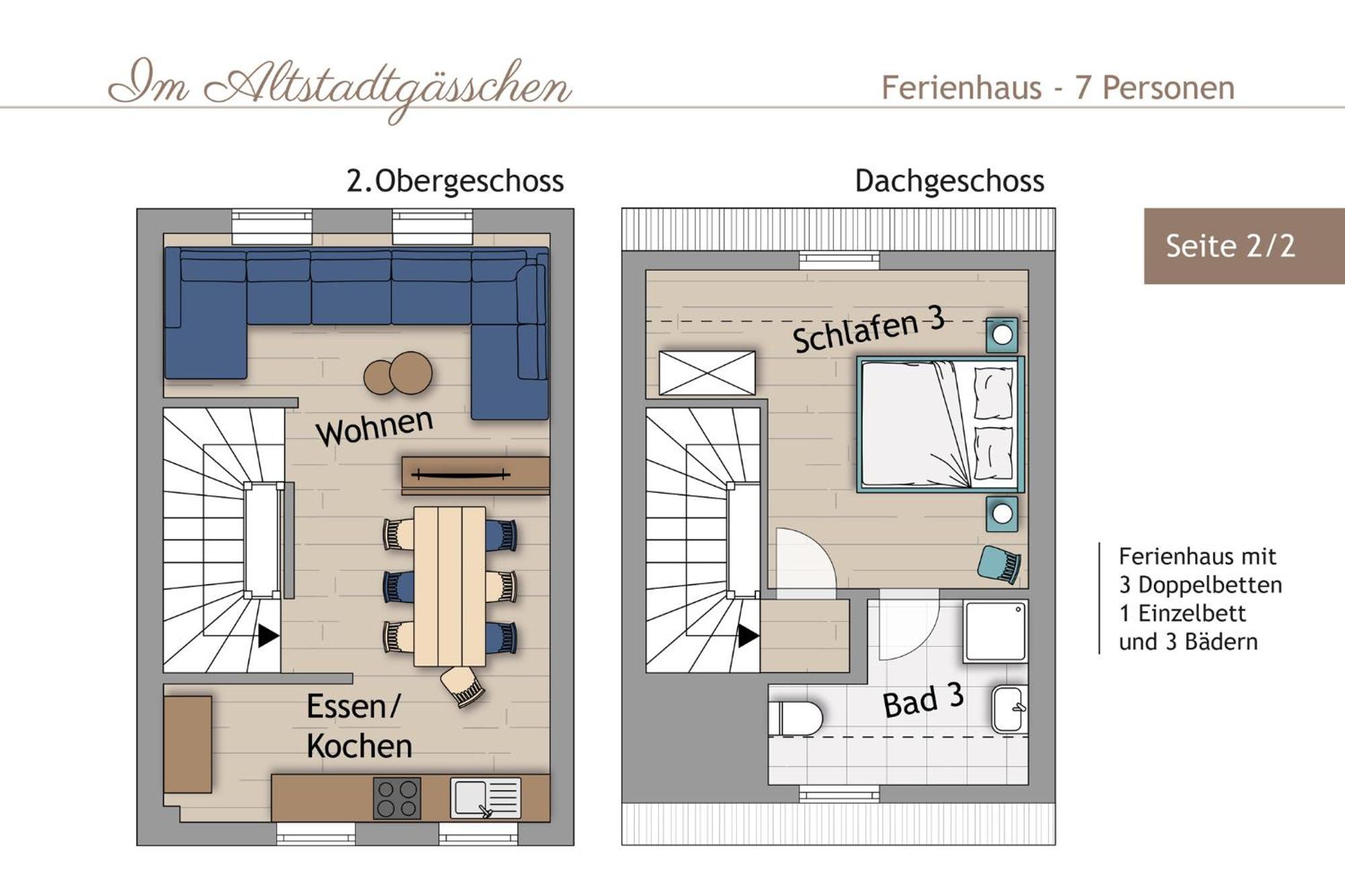 Ferienhaus Im Altstadtgaesschen Mit 3 Badezimmern เควดลินบวร์ก ภายนอก รูปภาพ